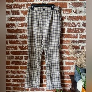 Shein high rise straight leg trousers